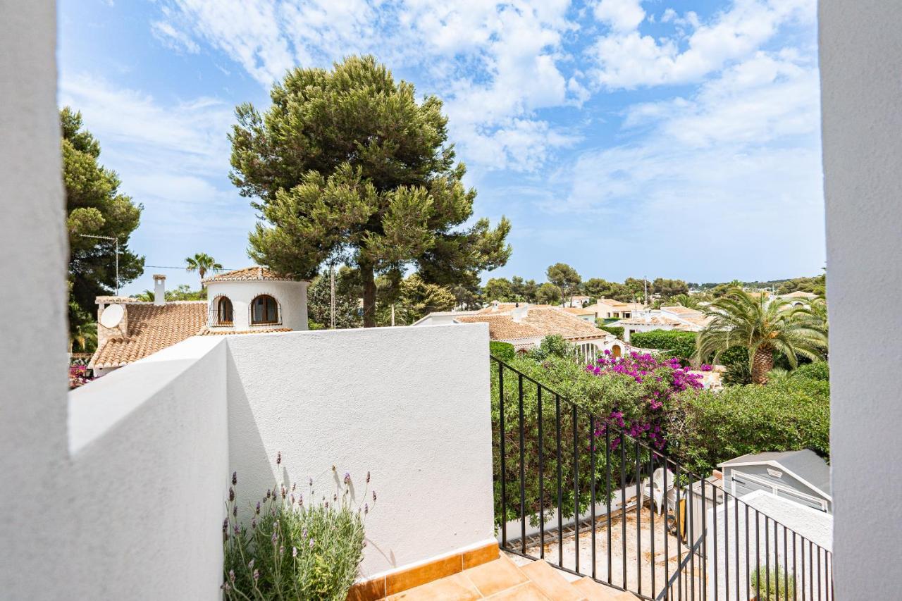 Casa Maria Top Floor Studio Apartment With Swimming Pool Javea Exterior photo